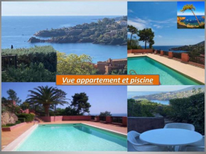 Appartement 4 pers vue mer Théoule sur mer